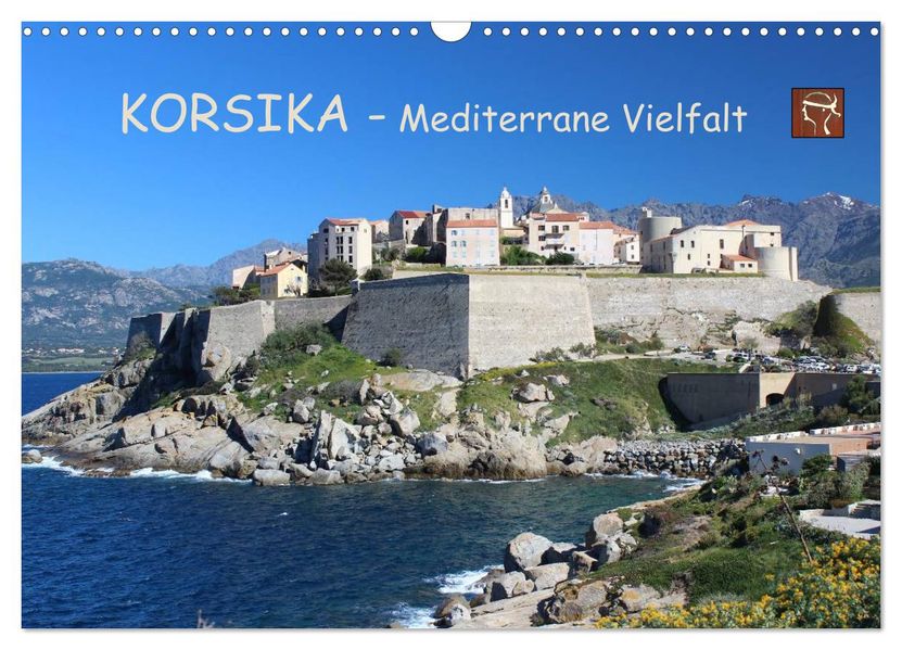 Korsika - Mediterrane Vielfalt (Wandkalender 2027 DIN A3 quer) CALVENDO Monatskalender