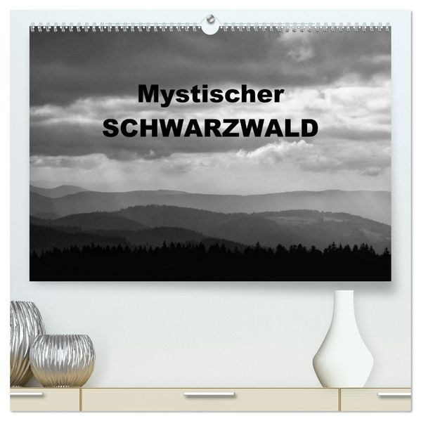 Mystischer Schwarzwald (hochwertiger Premium Wandkalender 2027 DIN A2 quer) Kunstdruck in Hochglanz