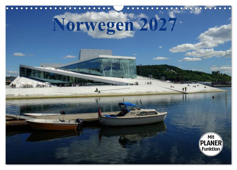 Norwegen und seine Schönheiten 2027 (Wandkalender 2027 DIN A3 quer) CALVENDO Monatskalender