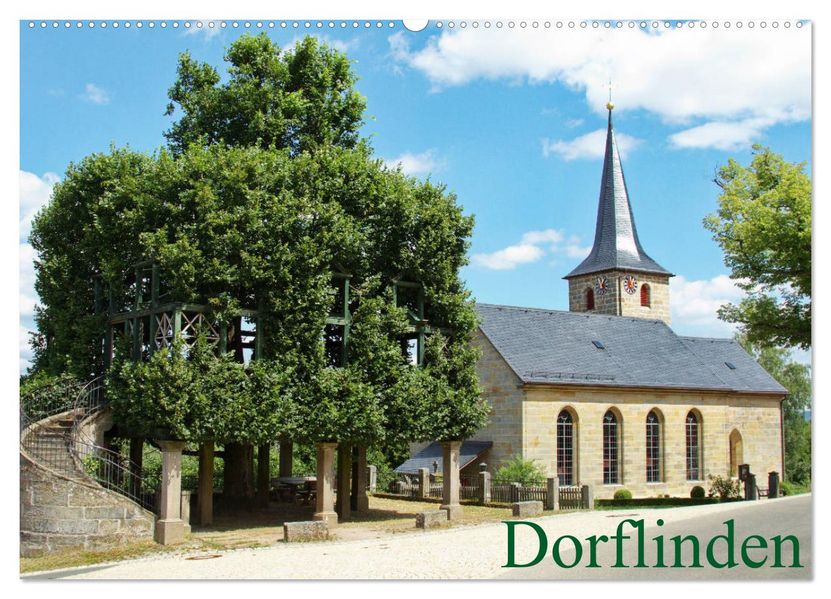 Dorflinden (Wandkalender 2027 DIN A2 quer) CALVENDO Monatskalender