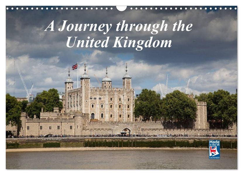 A Journey through the United Kingdom (Wall Calendar 2027 DIN A3 landscape) CALVENDO 12 Month Wall Calendar