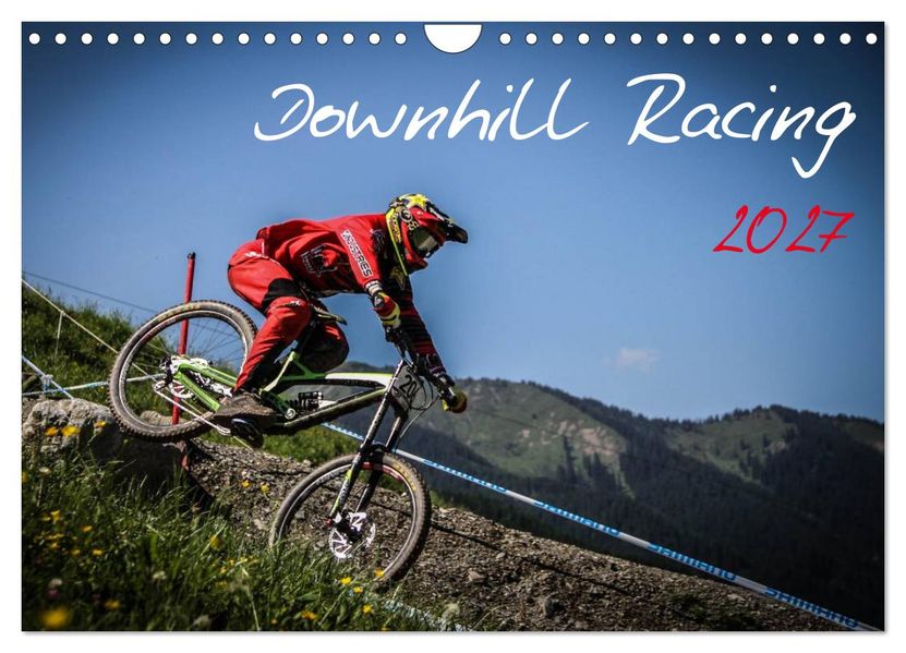 Downhill Racing 2027 (Wandkalender 2027 DIN A4 quer) CALVENDO Monatskalender