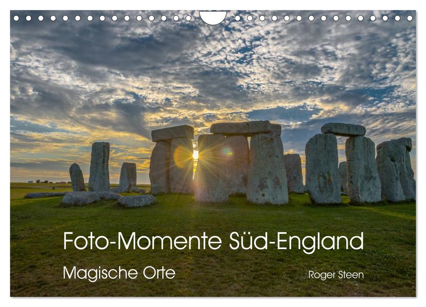 Foto-Momente Süd-England - Magische Orte (Wandkalender 2027 DIN A4 quer) CALVENDO Monatskalender