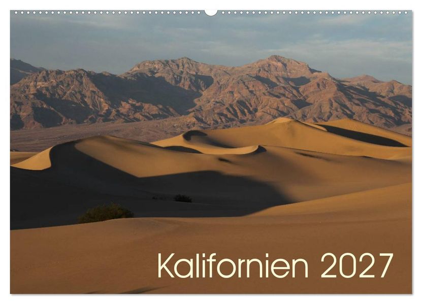 Kalifornien 2027 (Wandkalender 2027 DIN A2 quer) CALVENDO Monatskalender