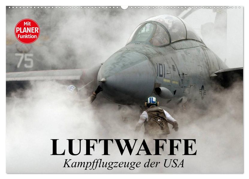 Luftwaffe. Kampfflugzeuge der USA (Wandkalender 2027 DIN A2 quer) CALVENDO Monatskalender