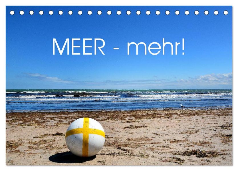 MEER - Mehr! (Tischkalender 2027 DIN A5 quer) CALVENDO Monatskalender