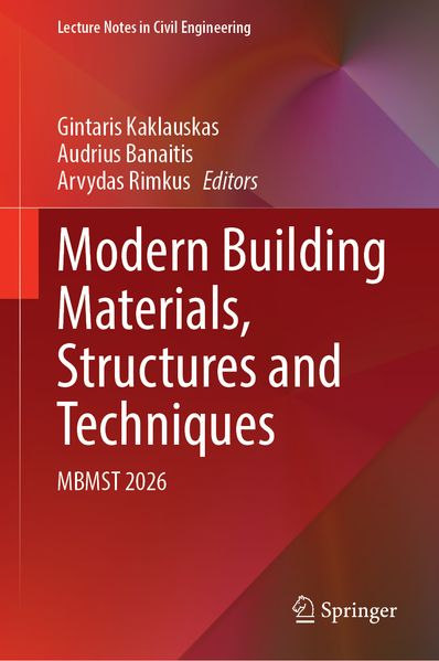 Modern Building Materials Structures and Techniques