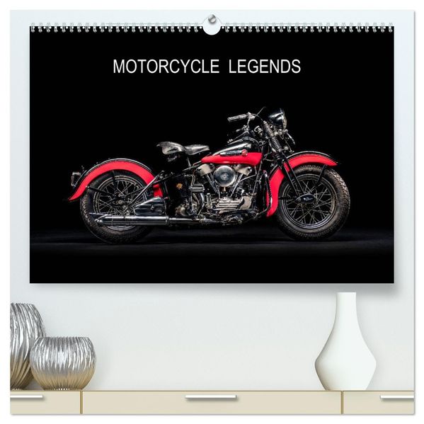 Motorcycle Legends (High Quality Premium Wall Calendar 2027 DIN A2 landscape)CALVENDO 12 Month Wall Calendar