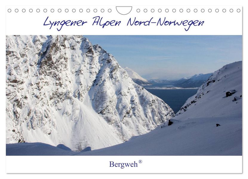 Lyngener Alpen Nord-Norwegen (Wandkalender 2027 DIN A4 quer) CALVENDO Monatskalender