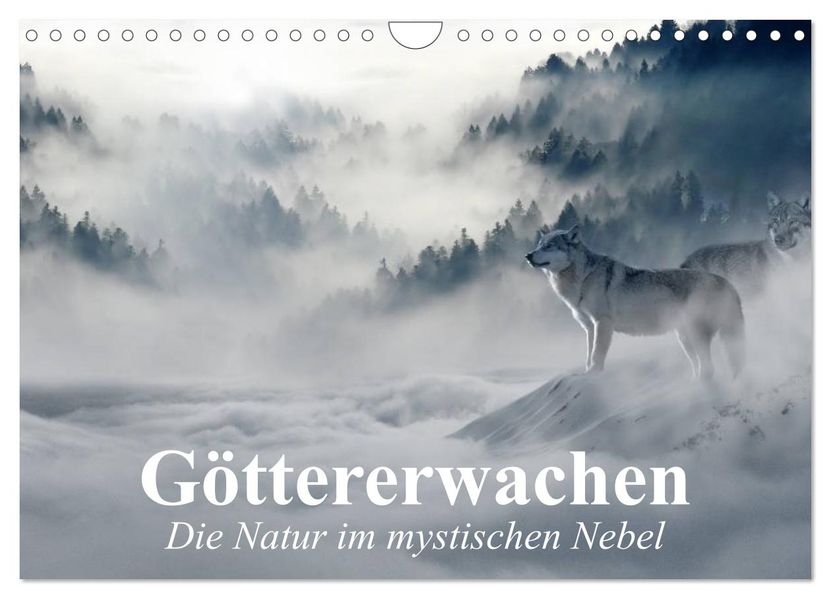 Göttererwachen. Die Natur im mystischen Nebel (Wandkalender 2027 DIN A4 quer) CALVENDO Monatskalender