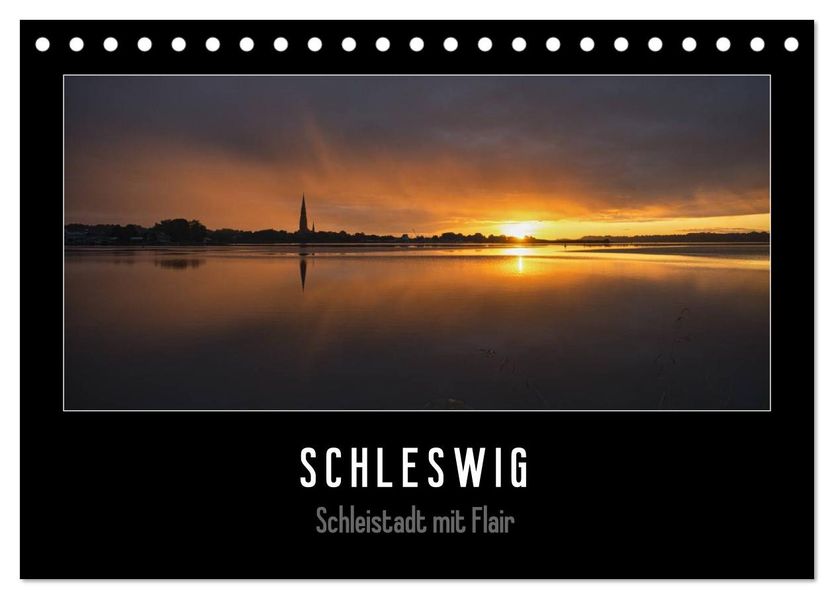 Schleswig - Schleistadt mit Flair (Tischkalender 2027 DIN A5 quer) CALVENDO Monatskalender