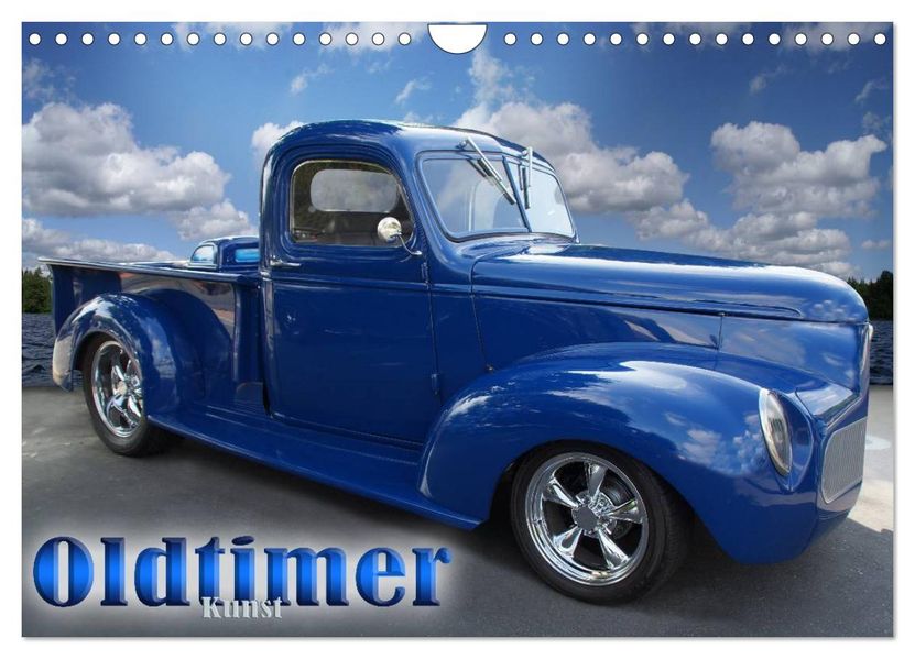 Oldtimer-Kunst (Wandkalender 2027 DIN A4 quer) CALVENDO Monatskalender