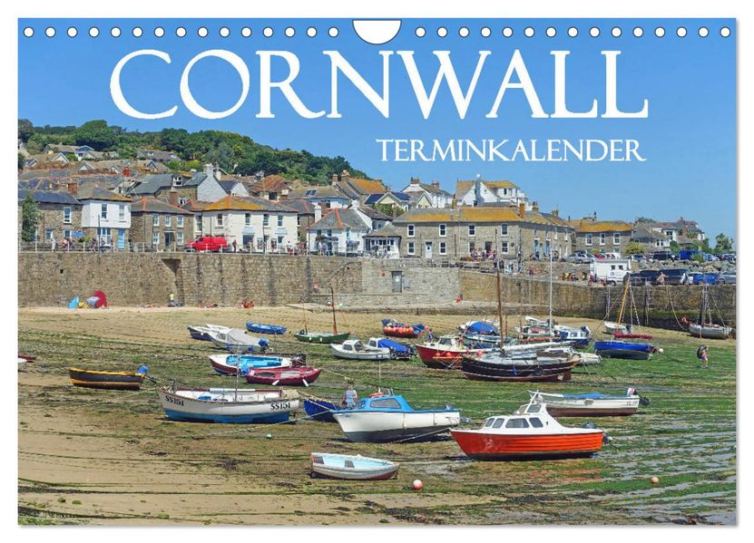 Cornwall. Terminkalender (Wandkalender 2027 DIN A4 quer) CALVENDO Monatskalender