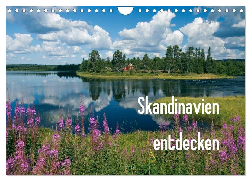 Skandinavien entdecken (Wandkalender 2027 DIN A4 quer) CALVENDO Monatskalender