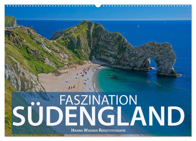 Faszination Südengland (Wandkalender 2027 DIN A2 quer) CALVENDO Monatskalender