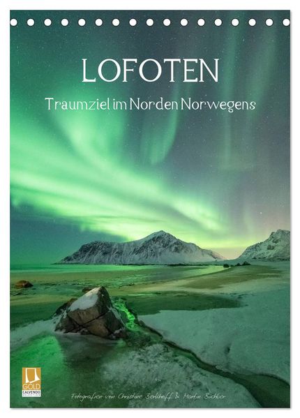 LOFOTEN - Traumziel im Norden Norwegens (Tischkalender 2027 DIN A5 hoch) CALVENDO Monatskalender