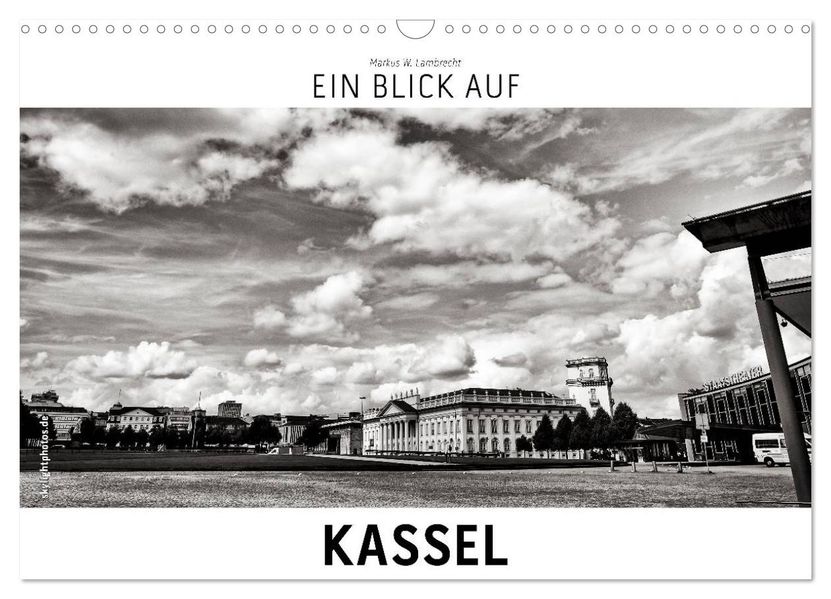 Ein Blick auf Kassel (Wandkalender 2027 DIN A3 quer) CALVENDO Monatskalender