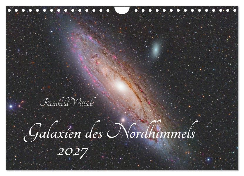 Galaxien des Nordhimmels (Wandkalender 2027 DIN A4 quer) CALVENDO Monatskalender