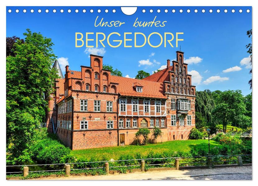 Unser buntes Bergedorf (Wandkalender 2027 DIN A4 quer) CALVENDO Monatskalender