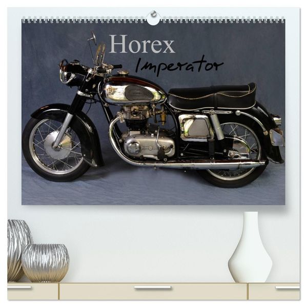 Horex Imperator (hochwertiger Premium Wandkalender 2027 DIN A2 quer) Kunstdruck in Hochglanz
