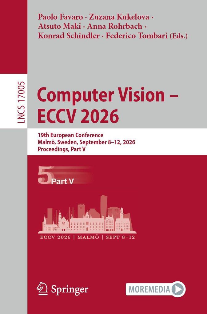Computer Vision - ECCV 2026
