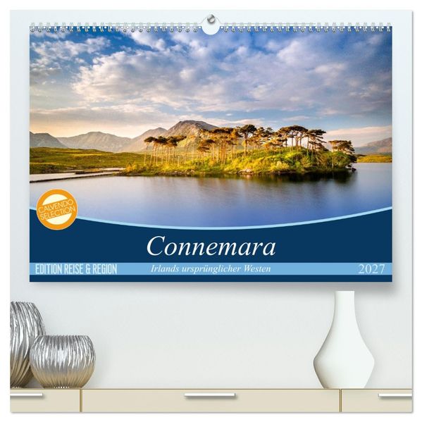 Connemara - Irlands ursprünglicher Westen (hochwertiger Premium Wandkalender 2027 DIN A2 quer) Kunstdruck in Hochglanz