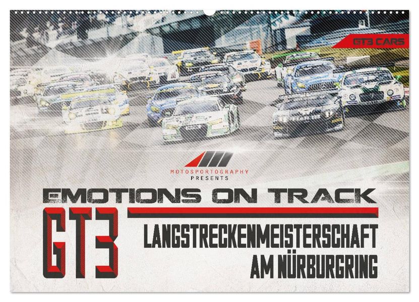Emotions on Track - Langstreckenmeisterschaft am Nürburgring - GT3 (Wandkalender 2027 DIN A2 quer) CALVENDO Monatskalender