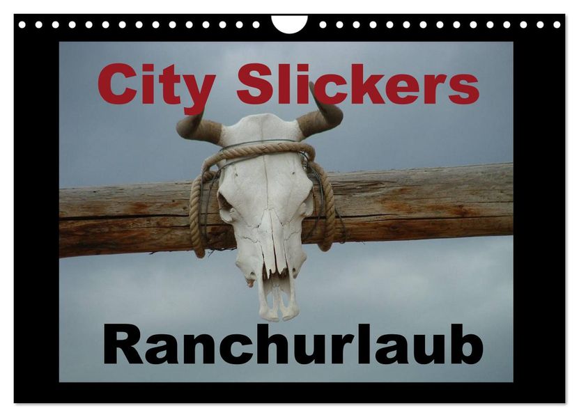 City Slickers - Ranchurlaub (Wandkalender 2027 DIN A4 quer) CALVENDO Monatskalender