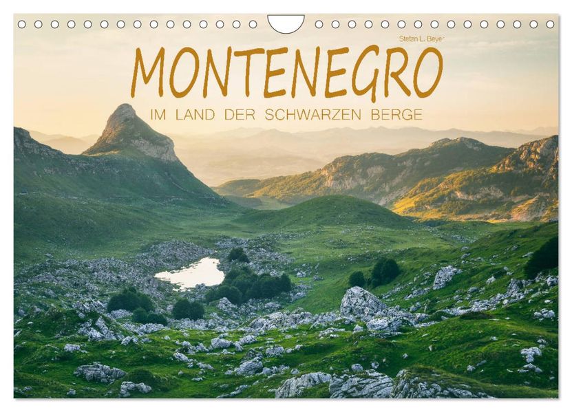 Montenegro - Im Land der schwarzen Berge (Wandkalender 2027 DIN A4 quer) CALVENDO Monatskalender