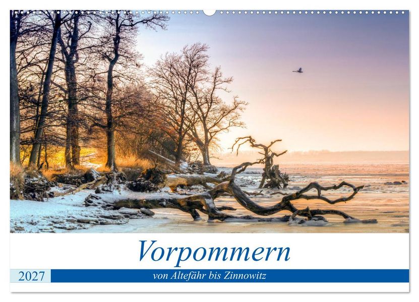Vorpommern - von Altefähr bis Zinnowitz (Wandkalender 2027 DIN A2 quer) CALVENDO Monatskalender