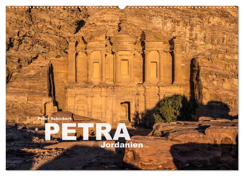 Petra - Jordanien (Wandkalender 2027 DIN A2 quer) CALVENDO Monatskalender