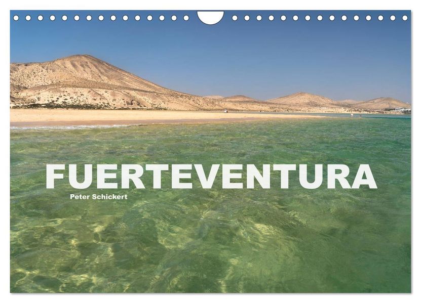 Fuerteventura (Wandkalender 2027 DIN A4 quer) CALVENDO Monatskalender