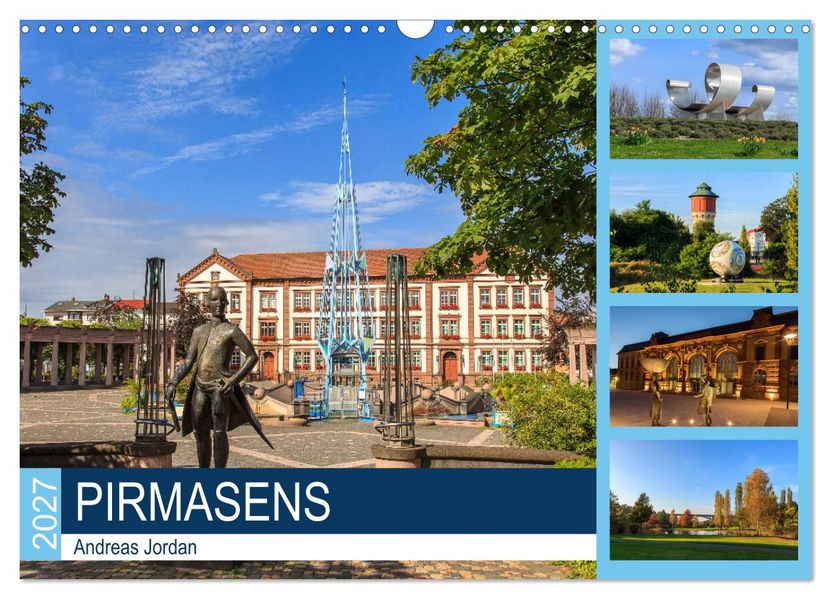 Pirmasens (Wandkalender 2027 DIN A3 quer) CALVENDO Monatskalender