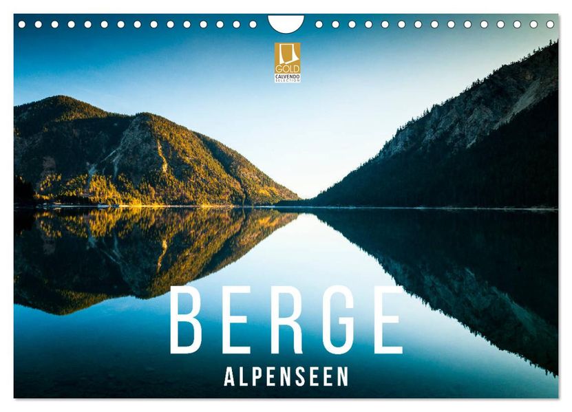 Berge. Alpenseen (Wandkalender 2027 DIN A4 quer) CALVENDO Monatskalender