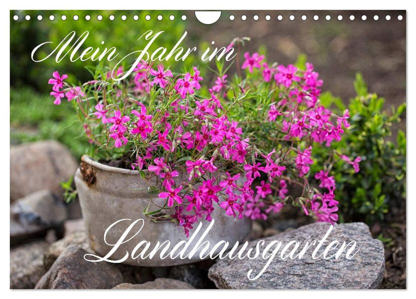 Mein Jahr im Landhausgarten (Wandkalender 2027 DIN A4 quer) CALVENDO Monatskalender