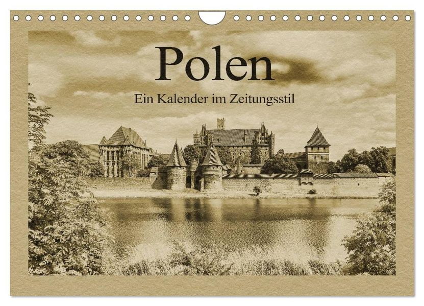 Polen - Ein Kalender im Zeitungsstil (Wandkalender 2027 DIN A4 quer) CALVENDO Monatskalender
