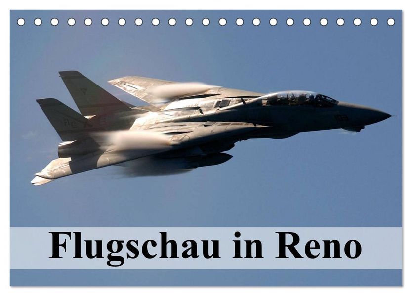 Flugschau in Reno (Tischkalender 2027 DIN A5 quer) CALVENDO Monatskalender