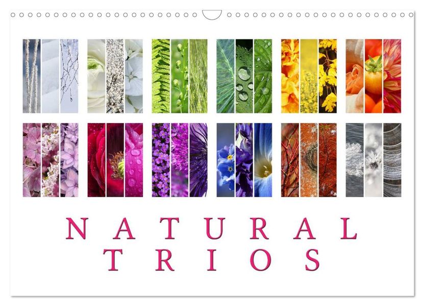 Natural Trios (Wall Calendar 2027 DIN A3 landscape) CALVENDO 12 Month Wall Calendar