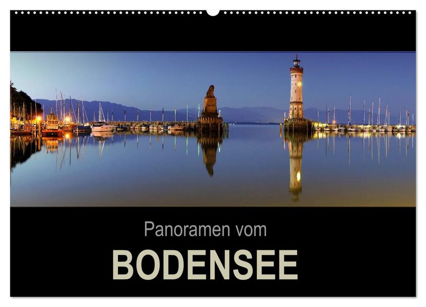 Panoramen vom Bodensee (Wandkalender 2027 DIN A2 quer) CALVENDO Monatskalender