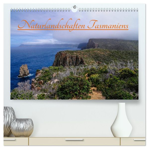 Naturlandschaften Tasmaniens (hochwertiger Premium Wandkalender 2027 DIN A2 quer) Kunstdruck in Hochglanz