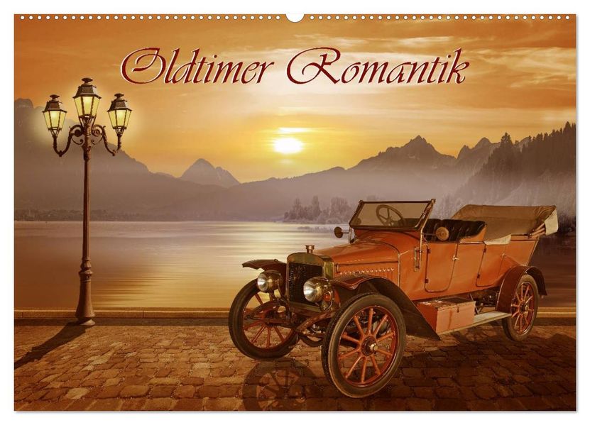 Oldtimer Romantik (Wandkalender 2027 DIN A2 quer) CALVENDO Monatskalender
