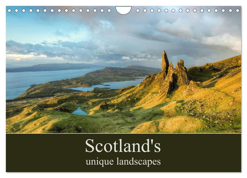 Scotland's unique landscapes (Wall Calendar 2027 DIN A4 landscape) CALVENDO 12 Month Wall Calendar