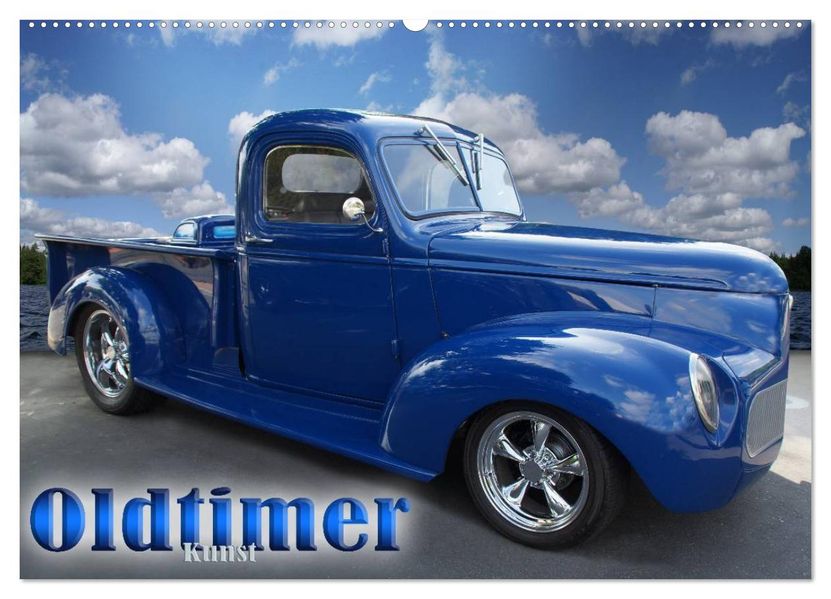 Oldtimer-Kunst (Wandkalender 2027 DIN A2 quer) CALVENDO Monatskalender