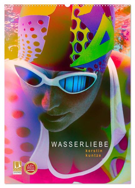 WASSERLIEBE (Wandkalender 2027 DIN A2 hoch) CALVENDO Monatskalender