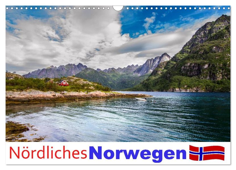 Nördliches Norwegen (Wandkalender 2027 DIN A3 quer) CALVENDO Monatskalender