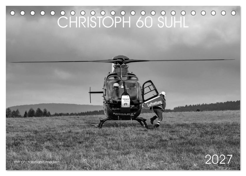 Christoph 60 Suhl (Tischkalender 2027 DIN A5 quer) CALVENDO Monatskalender