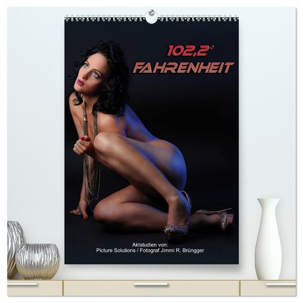 1022° Fahrenheit - Aktstudien (hochwertiger Premium Wandkalender 2027 DIN A2 hoch) Kunstdruck in Hochglanz