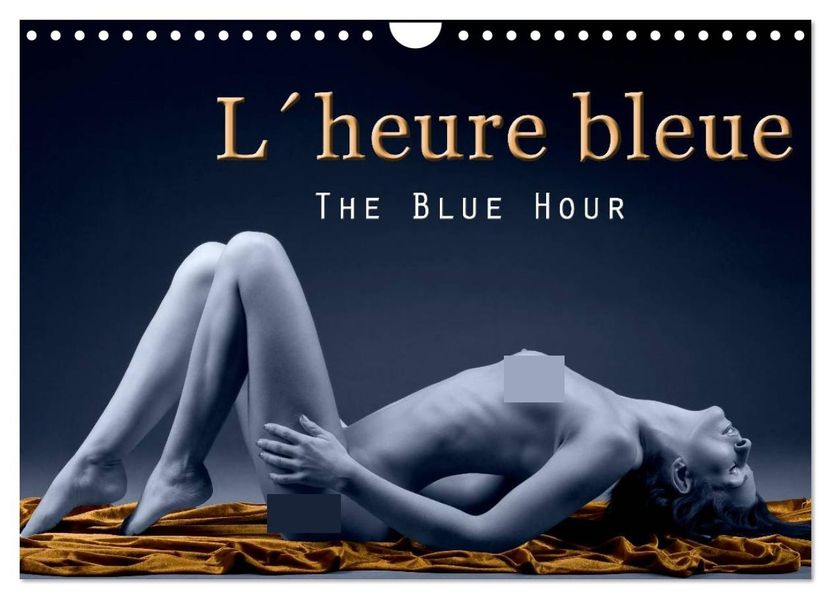 Lheure bleue - The Blue Hour (Wall Calendar 2027 DIN A4 landscape) CALVENDO 12 Month Wall Calendar