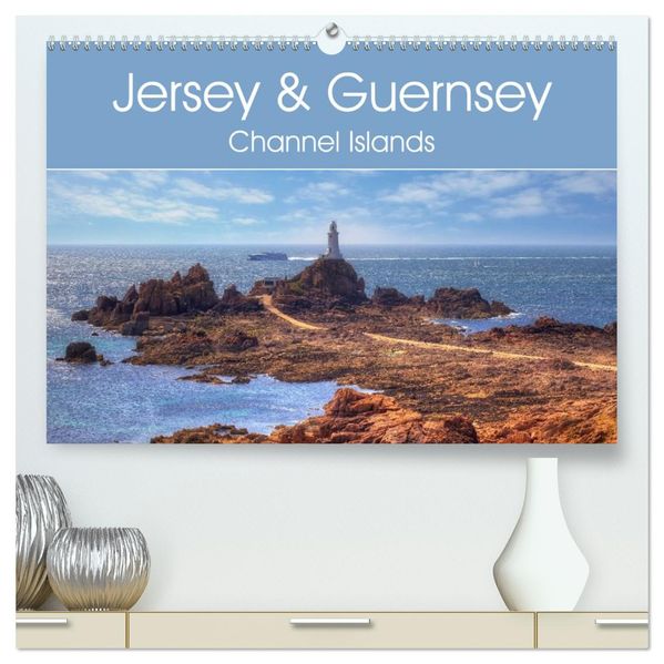 Jersey & Guernsey - Channel Islands (High Quality Premium Wall Calendar 2027 DIN A2 landscape)CALVENDO 12 Month Wall Calendar