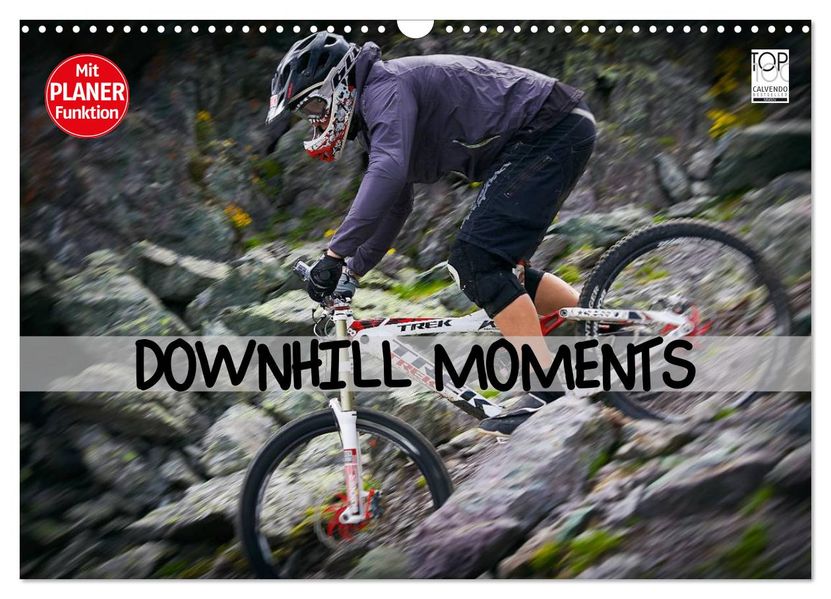 Downhill Moments (Wandkalender 2027 DIN A3 quer) CALVENDO Monatskalender
